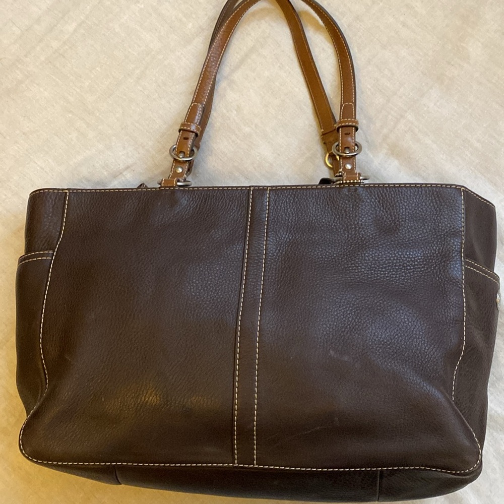 Coach Brown Leather Bag